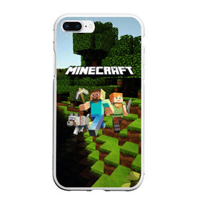 Чехол для iPhone 7Plus/8 Plus матовый с принтом Minecraft в Екатеринбурге, Силикон | Область печати: задняя сторона чехла, без боковых панелей | craft | game | mine | minecraft | minecraftmemories | pixel | tnt | twitter | блок | динамит | игра | красный блок | майнкрафт | маркус перссон | пиксель | ремесло | тротил | шахта