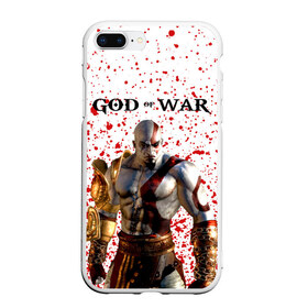 Чехол для iPhone 7Plus/8 Plus матовый с принтом GOD OF WAR в Екатеринбурге, Силикон | Область печати: задняя сторона чехла, без боковых панелей | ascension | betrayal | chains of olympus | cratos | ghost of sparta | god of war | hack and slash | kratos | бог войны | кратос