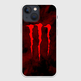 Чехол для iPhone 13 mini с принтом MONSTER ENERGY в Екатеринбурге,  |  | black monster | bmx | claw | cybersport | energy | monster | monster energy | moto | motocross | race | sport | киберспорт | когти | монстер энерджи | монстр | мото | мотокросс | ралли | скейтбординг | спорт | энергия