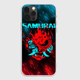 Чехол для iPhone 12 Pro Max с принтом CYBERPUNK 2077 SAMURAI в Екатеринбурге, Силикон |  | cd project red | cyberpunk 2077 | demon | keanu reeves | samurai | smile | демон | киану ривз | киберпанк 2077 | самураи | смайл