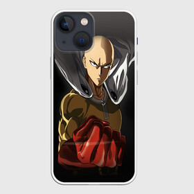 Чехол для iPhone 13 mini с принтом ярость Сайтамы в Екатеринбурге,  |  | one punch man | saitama | ванпанчмен | герои | люди | персонажи | сайтама