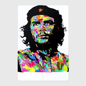 Магнитный плакат 2Х3 с принтом Che в Екатеринбурге, Полимерный материал с магнитным слоем | 6 деталей размером 9*9 см | Тематика изображения на принте: argentina | che guevara | color | cuba | paint | revolutionary | аргентина | краска | куба | революционер | цвет | че гевара