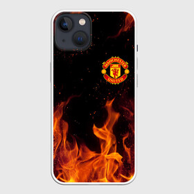 Чехол для iPhone 13 с принтом МАНЧЕСТЕР ЮНАЙТЕД в Екатеринбурге,  |  | fc | fcmu | football | football club | manchester united | red devils | sport | красные дьяволы | манчестер юнайтед | спорт | фк | фкмю | футбол | футбольный клуб