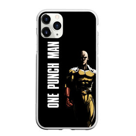 Чехол для iPhone 11 Pro Max матовый с принтом One Punch Man в Екатеринбурге, Силикон |  | Тематика изображения на принте: one punch man | saitama | ванпанчмен | герои | люди | персонажи | сайтама