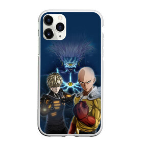 Чехол для iPhone 11 Pro Max матовый с принтом One Punch Man в Екатеринбурге, Силикон |  | Тематика изображения на принте: one punch man | saitama | ванпанчмен | герои | люди | персонажи | сайтама