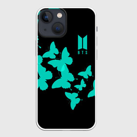 Чехол для iPhone 13 mini с принтом BTS в Екатеринбурге,  |  | bangtan | bighit | boy | fake love | j hope | jimin | jin | jungkook | korea | kpop | live | luv | mic drop | rm | suga | v | with | бтс | кей | поп