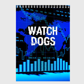 Скетчбук с принтом Watch Dogs в Екатеринбурге, 100% бумага
 | 48 листов, плотность листов — 100 г/м2, плотность картонной обложки — 250 г/м2. Листы скреплены сверху удобной пружинной спиралью | ded sec | game | name | ubisoft | watch dogs | watch dogs 2 | watch dogs legion | город | девушка | дрон | игры | имена | компьютеры | пистолет | телефон | технологии | хакер | юби