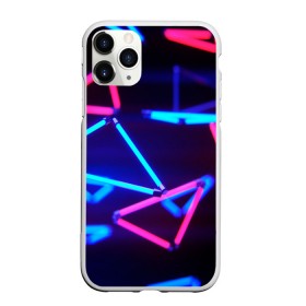 Чехол для iPhone 11 Pro матовый с принтом ABSTRACTION NEON в Екатеринбурге, Силикон |  | Тематика изображения на принте: abstraction | geometry | optic | optical | pattern | visual | абстракция | геометрия | линии | оптические | оптический узор | полосы | психоделика | разводы | текстуры | узор | узоры | фрактал