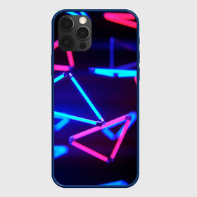 Чехол для iPhone 12 Pro с принтом ABSTRACTION NEON в Екатеринбурге, силикон | область печати: задняя сторона чехла, без боковых панелей | abstraction | geometry | optic | optical | pattern | visual | абстракция | геометрия | линии | оптические | оптический узор | полосы | психоделика | разводы | текстуры | узор | узоры | фрактал