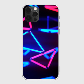 Чехол для iPhone 12 Pro Max с принтом ABSTRACTION NEON в Екатеринбурге, Силикон |  | Тематика изображения на принте: abstraction | geometry | optic | optical | pattern | visual | абстракция | геометрия | линии | оптические | оптический узор | полосы | психоделика | разводы | текстуры | узор | узоры | фрактал