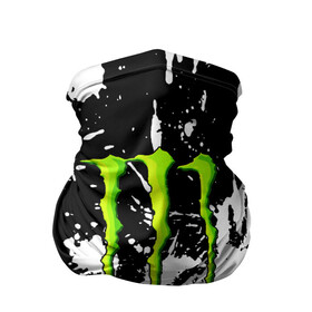 Бандана-труба 3D с принтом MONSTER ENERGY в Екатеринбурге, 100% полиэстер, ткань с особыми свойствами — Activecool | плотность 150‒180 г/м2; хорошо тянется, но сохраняет форму | Тематика изображения на принте: black monster | bmx | claw | cybersport | energy | monster | monster energy | moto | motocross | race | sport | киберспорт | когти | монстер энерджи | монстр | мото | мотокросс | ралли | скейтбординг | спорт | энергия