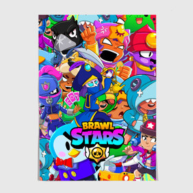 Постер с принтом BRAWL STARS MORTIS в Екатеринбурге, 100% бумага
 | бумага, плотность 150 мг. Матовая, но за счет высокого коэффициента гладкости имеет небольшой блеск и дает на свету блики, но в отличии от глянцевой бумаги не покрыта лаком | bibi | brawl stars | coach mike | crow | gale | leon | leon shark | max | mecha crow | mortis | mr.p | phoenix | sally leon | sandy | spike | sprout | tara | unicorn | virus 8 bit | werewolf | ворон | оборотень