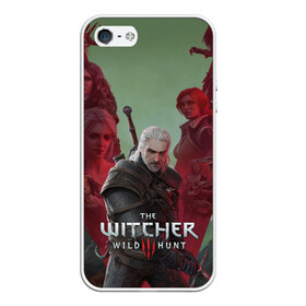 Чехол для iPhone 5/5S матовый с принтом The Witcher 5-летие в Екатеринбурге, Силикон | Область печати: задняя сторона чехла, без боковых панелей | blood and wine | cd project red | games | geralt | hearts of stone | the witcher | wild hunt | ведьмак | геральт | дикая охота | игры | йеннифер | каменные сердца | кровь и вино | трисс | цири