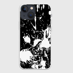 Чехол для iPhone 13 mini с принтом ABSTRACT в Екатеринбурге,  |  | abstraction | geometry | hexagon | neon | paints | stripes | texture | triangle | абстракция | брызги | геометрия | краски | неон | неоновый | соты | текстура