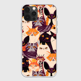 Чехол для iPhone 12 Pro Max с принтом КОТИКИ в Екатеринбурге, Силикон |  | cat | взгляд | кот | кот хипстер | котёнок | котятки | котятушки | кошечки | кошка | мордочка