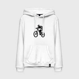 Мужская толстовка с принтом Велоспорт (Z) в Екатеринбурге, френч-терри, мягкий теплый начес внутри (100% хлопок) | карман-кенгуру, эластичные манжеты и нижняя кромка, капюшон с подкладом и шнурком | bicycle | bicyclist | bike | biker | bmx | cycle | rider | байкер | бмх | вело | велогонщик | велосепедист | велосипед | велоспорт | гонщик