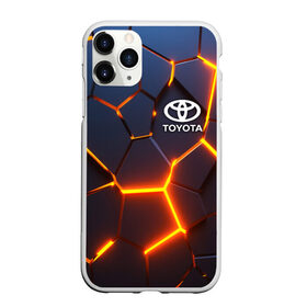 Чехол для iPhone 11 Pro Max матовый с принтом TOYOTA ТОЙОТА в Екатеринбурге, Силикон |  | 3d плиты | abstraction | auto | geometry | hexagon | neon | paints | sport | stripes | texture | toyota | triangle | абстракция | авто | автомобиль | автомобильные | бренд | брызги | брызги красок | геометрия | краски | марка | машины | неон