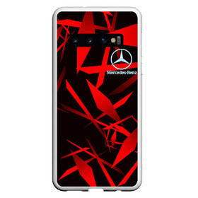 Чехол для Samsung Galaxy S10 с принтом Mercedes-Benz в Екатеринбурге, Силикон | Область печати: задняя сторона чехла, без боковых панелей | benz | mercedes | абстракция | авто | бенц | краска | машина | мерседес | мотоцикл | неон | текстура