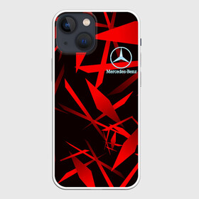 Чехол для iPhone 13 mini с принтом Mercedes Benz в Екатеринбурге,  |  | benz | mercedes | абстракция | авто | бенц | краска | машина | мерседес | мотоцикл | неон | текстура