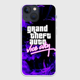 Чехол для iPhone 13 mini с принтом GTA VICE CITY в Екатеринбурге,  |  | grand theft auto | grove street | grove street 4 life | gta | gta 4 | gta 5 | gta sa | gta v | gta vice city | samp | san andreas | vice city | грув стрит | игры | самп | сан андреас