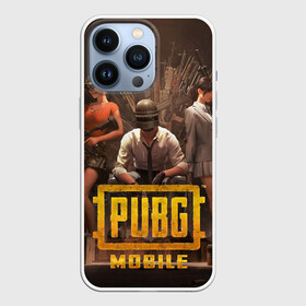 Чехол для iPhone 13 Pro с принтом Pubg Mobile в Екатеринбурге,  |  | battleground | game | gamer | playerunknown battleground | pubg | pubg mobile | royal battle | битва | детские | игра | мужские | оружие | пабж