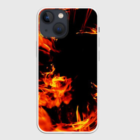 Чехол для iPhone 13 mini с принтом ОГОНЬ | FIRE в Екатеринбурге,  |  | Тематика изображения на принте: abstract | bright | fire | flame | geometry | geometry stripes | grunge | heat | light | texture | wildfire | абстракция | брызги | геометрические полосы | геометрия | гранж | искры | краски | огненный | огонь | пламя | пожар | текстура