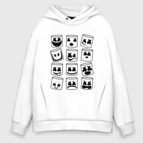 Мужское худи Oversize хлопок с принтом FORTNITE x MARSHMELLO в Екатеринбурге, френч-терри — 70% хлопок, 30% полиэстер. Мягкий теплый начес внутри —100% хлопок | боковые карманы, эластичные манжеты и нижняя кромка, капюшон на магнитной кнопке | deadmau5 | fortnite | fortnite 2 | fortnite x маршмелло | ikonik | marshmello | ninja | ninja streamer | raven | travis scott | ворон | иконик | ниндзя | пили | рейвен | трэвис скотт | фортнайт