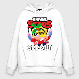 Мужское худи Oversize хлопок с принтом BRAWL STARS SPROUT в Екатеринбурге, френч-терри — 70% хлопок, 30% полиэстер. Мягкий теплый начес внутри —100% хлопок | боковые карманы, эластичные манжеты и нижняя кромка, капюшон на магнитной кнопке | bibi | brawl stars | coach mike | crow | gale | leon | leon shark | max | mecha crow | mortis | mr.p | nani | phoenix | sally leon | sandy | spike | sprout | tara | virus 8 bit | werewolf | ворон | оборотень