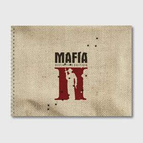 Альбом для рисования с принтом Mafia 2 в Екатеринбурге, 100% бумага
 | матовая бумага, плотность 200 мг. | 2 | 2020 | definitive | edition | mafia | банда | вито | гангстеры | герои | дон | игра | капоне | компьютерная | корлеоне | крестный | культ | мафия | мешковина | настольная | отец | персонаж | фильм