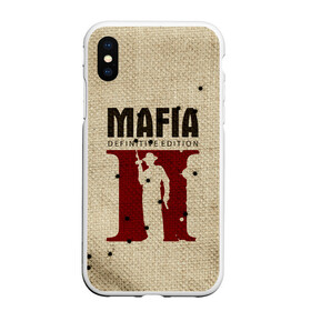 Чехол для iPhone XS Max матовый с принтом Mafia 2 в Екатеринбурге, Силикон | Область печати: задняя сторона чехла, без боковых панелей | 2 | 2020 | definitive | edition | mafia | банда | вито | гангстеры | герои | дон | игра | капоне | компьютерная | корлеоне | крестный | культ | мафия | мешковина | настольная | отец | персонаж | фильм