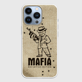 Чехол для iPhone 13 Pro с принтом Mafia 2 в Екатеринбурге,  |  | 2 | 2020 | definitive | edition | mafia | банда | вито | гангстеры | герои | дон | игра | капоне | компьютерная | корлеоне | крестный | культ | мафия | мешковина | настольная | отец | персонаж | фильм