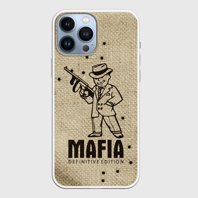 Чехол для iPhone 13 Pro Max с принтом Mafia 2 в Екатеринбурге,  |  | 2 | 2020 | definitive | edition | mafia | банда | вито | гангстеры | герои | дон | игра | капоне | компьютерная | корлеоне | крестный | культ | мафия | мешковина | настольная | отец | персонаж | фильм