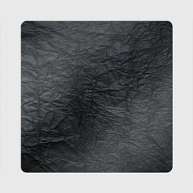 Магнит виниловый Квадрат с принтом Черная Бумага в Екатеринбурге, полимерный материал с магнитным слоем | размер 9*9 см, закругленные углы | pattern | textures | абстракция | бумага | геометрия | градиент | грязная | карбон | краска | мятая | паттерны | пергамент | пиксели | старая | текстуры | уголь | фигуры | фон | черная