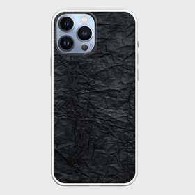 Чехол для iPhone 13 Pro Max с принтом Черная Бумага в Екатеринбурге,  |  | Тематика изображения на принте: pattern | textures | абстракция | бумага | геометрия | градиент | грязная | карбон | краска | мятая | паттерны | пергамент | пиксели | старая | текстуры | уголь | фигуры | фон | черная