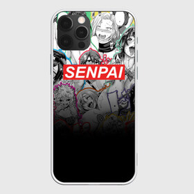 Чехол для iPhone 12 Pro Max с принтом SENPAI в Екатеринбурге, Силикон |  | ahegao | anime | kawai | kowai | oppai | otaku | senpai | sugoi | waifu | yandere | аниме | ахегао | ковай | культура | отаку | семпай | сенпай | тренд | яндере