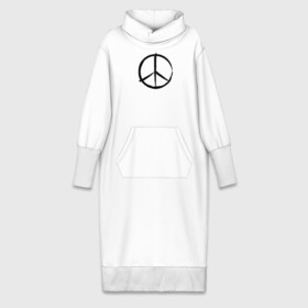 Платье удлиненное хлопок с принтом Pacific в Екатеринбурге,  |  | pacific | без оружия | мир | рок | свобода