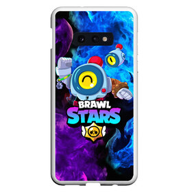 Чехол для Samsung S10E с принтом BRAWL STARS NANI в Екатеринбурге, Силикон | Область печати: задняя сторона чехла, без боковых панелей | bibi | brawl stars | coach mike | crow | gale | leon | leon shark | max | mecha crow | mortis | mr.p | nani | phoenix | sally leon | sandy | spike | sprout | tara | virus 8 bit | werewolf | ворон | оборотень