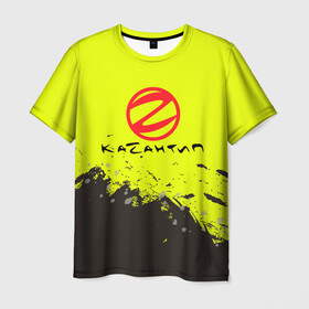 Мужская футболка 3D с принтом Kazantip в Екатеринбурге, 100% полиэфир | прямой крой, круглый вырез горловины, длина до линии бедер | kazantip | движуха | дискотека | казантип | молодежное движение | музыка | надпись | текст | туса | фестиваль | фраза