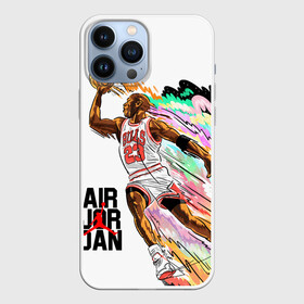 Чехол для iPhone 13 Pro Max с принтом МАЙКЛ ДЖОРДАН в Екатеринбурге,  |  | 23 | bulls | chicago bulls | jordan | logo | michael jordan | nba | paris saint germain | psg | red | sport | the last dance | быки | джордан | лого | майкл джордан | последний танец | псж | спорт | чикаго буллс