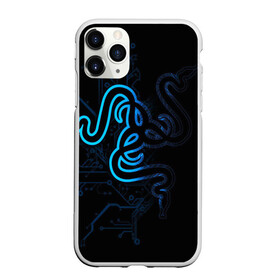 Чехол для iPhone 11 Pro матовый с принтом RAZER в Екатеринбурге, Силикон |  | game | gamer | razer | trend | игры | инромания | рейзер | рузер | тренды