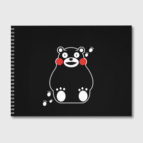 Альбом для рисования с принтом Kumamon в Екатеринбурге, 100% бумага
 | матовая бумага, плотность 200 мг. | fire | for | glory | hell | japan | kumamon | of course | ofc | satan | the | иероглифы | кумамон | медведь | огонь | пожар | сатана | япония