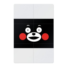 Магнитный плакат 2Х3 с принтом Kumamon в Екатеринбурге, Полимерный материал с магнитным слоем | 6 деталей размером 9*9 см | fire | for | glory | hell | japan | kumamon | of course | ofc | satan | the | иероглифы | кумамон | медведь | огонь | пожар | сатана | япония