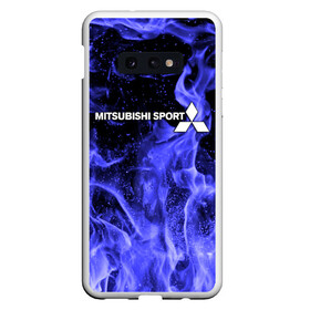 Чехол для Samsung S10E с принтом MITSUBISHI в Екатеринбурге, Силикон | Область печати: задняя сторона чехла, без боковых панелей | mitsubishi | авто | автомобиль | лого | логотип | митсубиси | митсубиши | огонь | текстура