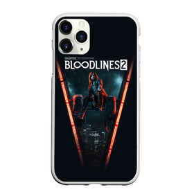 Чехол для iPhone 11 Pro матовый с принтом Bloodlines 2 в Екатеринбурге, Силикон |  | bloodlines 2 | vampire | vampire the masquerade | vampire the masquerade bloodlines 2 | vampire: the masquerade – bloodlines 2