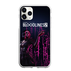 Чехол для iPhone 11 Pro матовый с принтом Bloodlines 2 в Екатеринбурге, Силикон |  | bloodlines 2 | vampire | vampire the masquerade | vampire the masquerade bloodlines 2 | vampire: the masquerade – bloodlines 2