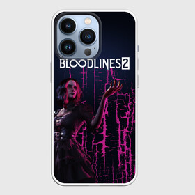 Чехол для iPhone 13 Pro с принтом Bloodlines 2 в Екатеринбурге,  |  | bloodlines 2 | vampire | vampire the masquerade | vampire the masquerade bloodlines 2 | vampire: the masquerade – bloodlines 2