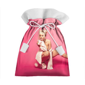 Подарочный 3D мешок с принтом DOJA CAT в Екатеринбурге, 100% полиэстер | Размер: 29*39 см | amala | amalaratna zandile dlamini | doja cat | hot pink | mooo | music | pink | rap | say so | интернет | корова | мем | музыка | мууу | розовый | рэп