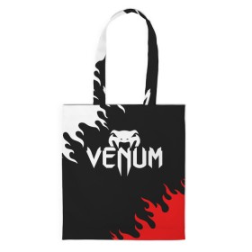 Сумка 3D повседневная с принтом VENUM SPORT в Екатеринбурге, 100% полиэстер | Плотность: 200 г/м2; Размер: 34×35 см; Высота лямок: 30 см | mma | snake | sports | ufc | venum | venum mma | бокс | борьба | бренд | венум | единоборства | змея | мма | спорт | юфс