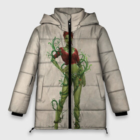 Женская зимняя куртка 3D с принтом Poison Ivy в Екатеринбурге, верх — 100% полиэстер; подкладка — 100% полиэстер; утеплитель — 100% полиэстер | длина ниже бедра, силуэт Оверсайз. Есть воротник-стойка, отстегивающийся капюшон и ветрозащитная планка. 

Боковые карманы с листочкой на кнопках и внутренний карман на молнии | batman | batman arkham knight | poison ivy | vdzabma | бэтмен | бэтмен рыцарь аркхема | ядовитый плющ