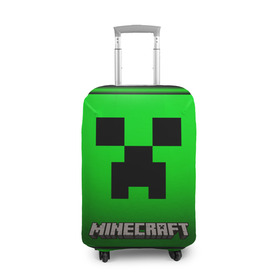 Чехол для чемодана 3D с принтом Minecraft. в Екатеринбурге, 86% полиэфир, 14% спандекс | двустороннее нанесение принта, прорези для ручек и колес | craft | game | mine | minecraft | minecraftmemories | pixel | tnt | twitter | блок | динамит | игра | красный блок | майнкрафт | маркус перссон | пиксель | ремесло | тротил | шахта